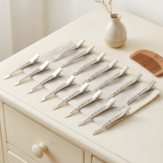 Metal Hair Clips 12 Pcs